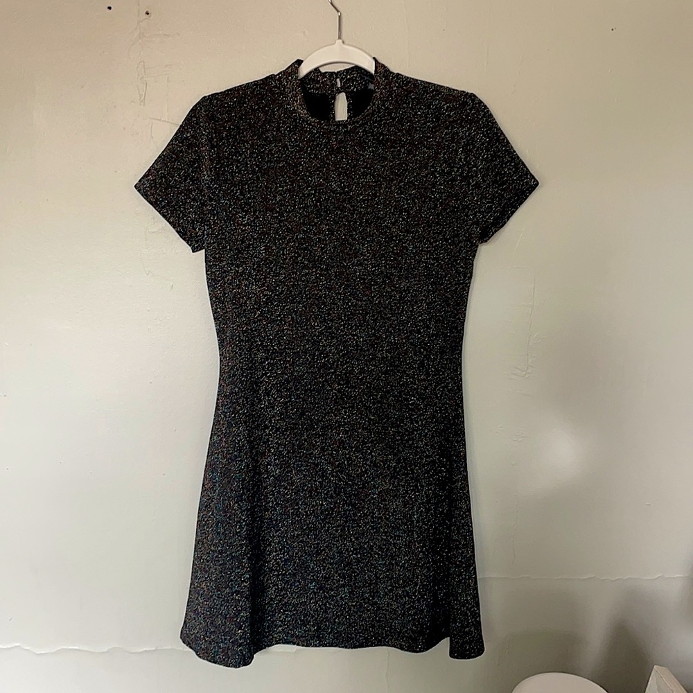 Forever21 Black Sparkle Dress
